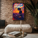 This Is My Church poster shown in an alternative frame style
