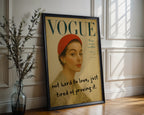 Not Hard to Love Fashion Quote Poster - Just Great Posters