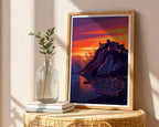 Alicante Santa Barbara Poster – Minimalist Wall Art Print — frame-486