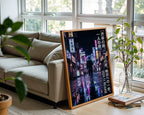 Tokyo Neon Nights Poster – Modern Japanese Cinema Print — frame-426