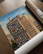 Unité d'Habitation Poster – Le Corbusier Wall Art — barakaya-flatlay