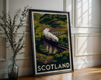 Scottish Highlands Poster – Vintage 1930s Wall Art Print — frame-286