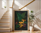 Moody Botanical Fern Poster – Vintage Scientific Wall Art Print — frame-267