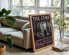 The Cure 1989 Tour Poster – Gothic Rock Wall Art Print — frame-426