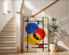 Bauhaus Geometry Poster – Swiss Abstract Wall Art Print — frame-267