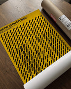 Diagonal Grid Poster – Kinetic Swiss Wall Art Print — barakaya-flatlay