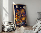 Valencia Las Fallas Poster – Spanish Festival Wall Art Print — styled-wall