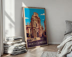 Murcia Cathedral Poster – Vintage Travel Wall Art Print — styled-wall