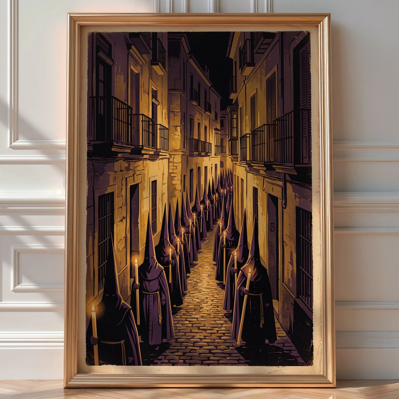 Semana Santa Poster – Vintage Spanish Holy Week Wall Art — room-portrait