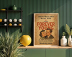 Forever Young Musical Poster | Vintage West End Romance Print | Retro Love Story Theatre Wall Art | Free Shipping - Just Great Posters