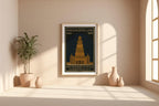 Modernist Poster Print – 1916 Vienna War Exhibition Reprint – Bauhaus - Style Architecture Art – Historic Monument Poster - Just Great Posters