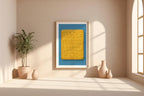 Custard Cream Biscuit Art Print – Retro Cookie Poster – British Treat Wall Art – Playful Kitchen Print – Bold Snack Illustration Gift - Just Great Posters