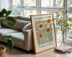 Botanical Wall Art, Italian Flower Poster, Greenery Plant Print, Milano Travel Decor, 260gsm Paper, Free Shipping - Just Great Posters