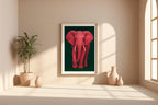 Elephant Wall Art Print | Majestic Wildlife Poster in Neutral Tones | Safari Animal Home Decor | Free Shipping on All Sizes - Just Great Posters