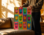Bubble Tea Pop Art Poster | Colourful Boba Drink Wall Print | Cute Cafe Decor | Kawaii Boba Art for Boba Lovers | Free Shipping - Just Great Posters