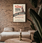Swing Mikado Vintage Theatre Poster Print – Art Deco Burlesque Jazz Show Wall Art, Federal Theatre WPA Style, 1930s Repro - Just Great Posters