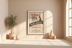 Swing Mikado Vintage Theatre Poster Print – Art Deco Burlesque Jazz Show Wall Art, Federal Theatre WPA Style, 1930s Repro - Just Great Posters