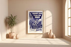 Retro Sci - Fi Movie Poster Print – Radar Men from the Moon – 1950s Space Serial Reprint – Commando Cody Rocket Adventure Scene - Just Great Posters