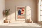 WPA Exhibit Poster Print – Federal Art Project Oil Painting Show Reprint – 1930s Abstract Gallery Poster – Retro Creative Poster - Just Great Posters