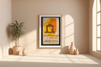 Vintage Education Poster Print – Illinois Teachers Colleges 1940 Fair Reprint – Bold WPA Style Graphic with Teaching Message - Just Great Posters