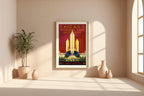 Vintage World’s Fair Poster Print – Chicago 1933 Century of Progress Reprint – Art Deco Skyline and Expo Pavilion Artwork - Just Great Posters
