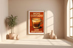Funny Cortado Coffee Poster – Retro - Style Espresso Wall Art with Sassy Quote, Barista Kitchen Print or Café Decor Gift - Just Great Posters