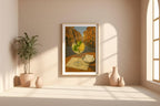 Hugo Spritz in Rome Art Print – Italian Cityscape Cocktail Poster, Travel Café Wall Decor, Sunny Urban Drink Scene, Free Shipping - Just Great Posters
