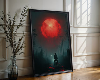 Red Sun Sci - Fi Dystopian Poster - Just Great Posters