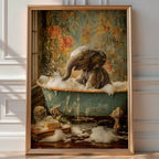 Baby Elephant Bathroom Art Print - Just Great Posters