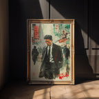 Tokyo Noir Poster – Retro Japanese Crime Film Art Print - Just Great Posters