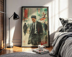 Tokyo Noir Poster – Retro Japanese Crime Film Art Print - Just Great Posters