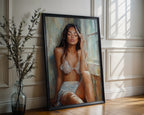 Sun - Dazed – Sensual Female Portrait in Light and Shadow - Just Great Posters
