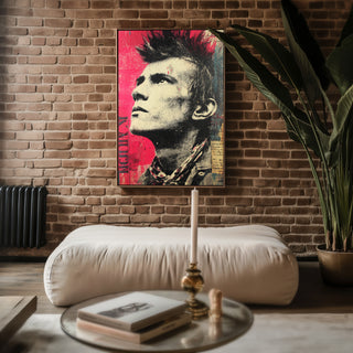 Punk Mohawk Street Portrait - Just Great Posters