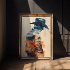 Cowboy Desert Dreamscape Art Print – Western Wall Decor with Southwest Vibes - Just Great Posters