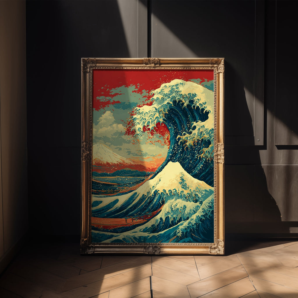 Great Wave Vintage Japanese Print - Just Great Posters