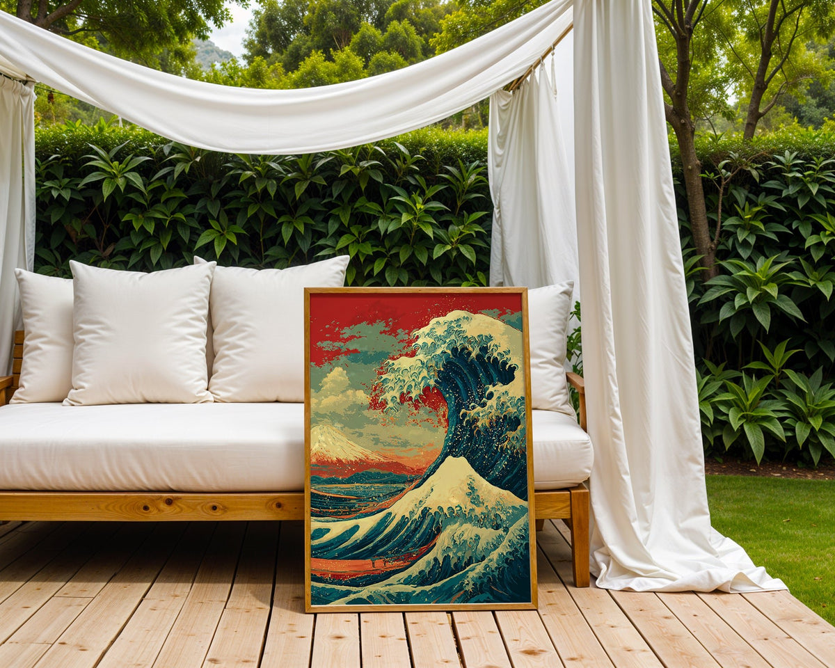 Great Wave Vintage Japanese Print - Just Great Posters