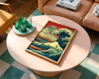 Great Wave Vintage Japanese Print - Just Great Posters